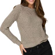 Pull en Maille Beige Femme JDY Felo Struc