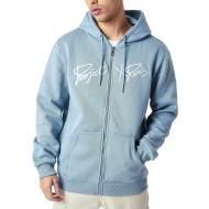 Sweat Zippé Bleu Homme Project X Paris Broderie Origin pas cher