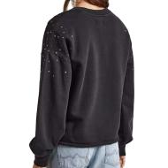 Sweat Noir Femme Pepe jeans Caroline vue 2