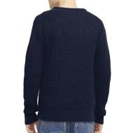 Pull Marine Garçon Jack & Jones Crew Neck vue 2