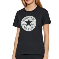 T-shirt Noir Femme Converse Chuck Patch pas cher