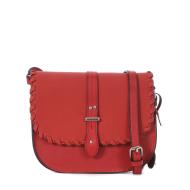 Sac bandoulière Rouge Femme Manoukian Flo