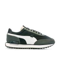 Baskets Noir/Blanc Homme Puma Future Rider Play On vue 2