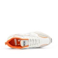 Baskets Blanches/Orange Homme Diesel Serendipity vue 4