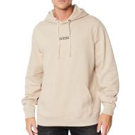 Sweat à Capuche Beige Homme Guess Roy pas cher