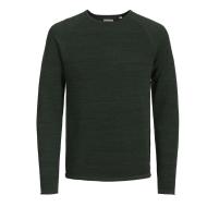 Pull Kaki Homme Jack & Jones Knit Crew