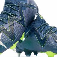 Chaussures de football Bleu/Vert Homme Puma Future Ultimate Mxsg vue 7