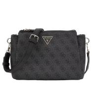 Sac à Bandoulière Noir/Gris Femme Guess Noelle