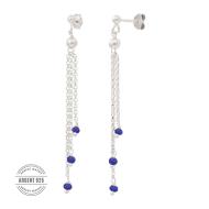 Boucles D'oreilles Bleu Clio Blue Cristal