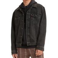 Veste en jean Noir/Gris Homme Levi's 723