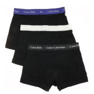 X3 Boxers Noir/Blanc/Bleu Homme Calvin Klein 62G vue 2