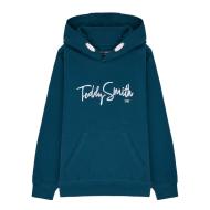 Sweat à Capuche Bleu Garçon Teddy Smith Evry