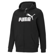 Sweat Zippé à Capuche Noir Homme Puma 586698 pas cher