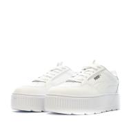 Baskets Blanches Femme Puma Karmen vue 6