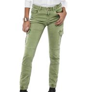 Pantalon Cargo Vert Femme Only Missouri