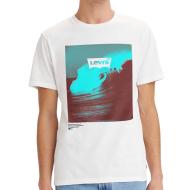 T-shirt Blanc Homme Levi's Tees pas cher