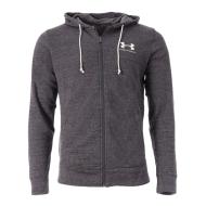 Veste Zippé Grise Homme Under Armour Rival pas cher