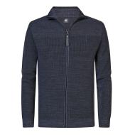 Pull Zippé Marine Homme Petrol Industries Knitwear Collar