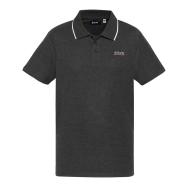 Polo Gris Anthracite Homme Schott Pique Paul