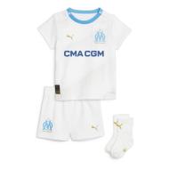 OM Mini-Kit Domicile Blanc Garçon Puma 2023/2024 pas cher