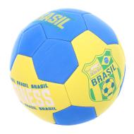 Brasil Ballon de foot Jaune/Bleu Airness Soft pas cher