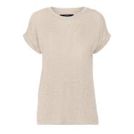 T-Shirt Beige Femme Vero Moda Brianna pas cher