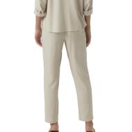 Pantalon Fluide Beige Femme Vero Moda Jesmilo vue 2