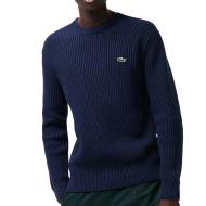 Pull Marine Homme Lacoste Tricot AH0255