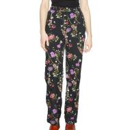 Pantalon Noir à Motifs Femme Vero Moda Easy Hw pas cher