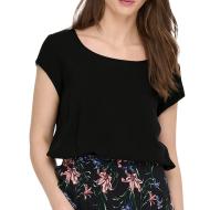 Blouse Noire Femme Only Nova pas cher