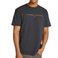 T-shirt Gris Homme Tommy Jeans Gold Linear