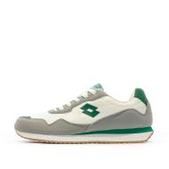 Baskets Blanches/Vert Homme Lotto Twenty 2