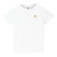 T-shirt Blanc Fille Kids Only Kita