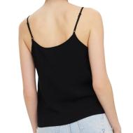 Débardeurs Noir Femme Vero Moda Vmvica Button vue 2