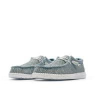 Chaussures Gris/Bleu Homme Hey Dude Wally So vue 6