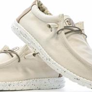 Chaussures Beige Homme Hey Dude Wally Stretch Canvas vue 7