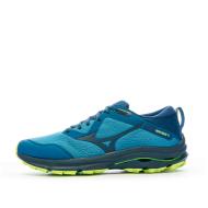 Chaussures de Trail Bleu/Noir Homme Mizuno Wave Rider pas cher