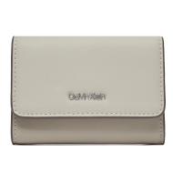 Portefeuille Beige Calvin Klein Jeans Trifold pas cher