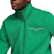 Sweat Zippé Vert Homme Tommy Hilfiger Logo Zip vue 2