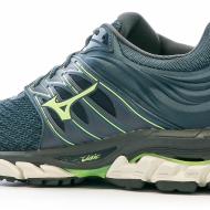 Chaussures de running Gris/Bleu Homme Mizuno Wave Paradox vue 7