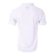 Polo Blanc Homme American People Paf vue 2