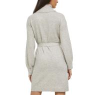 Robe Col Roulé Beige Femme JDY Roll Neck vue 2