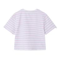 T-shirt Rose/Blanc Fille Name it Felissia vue 2