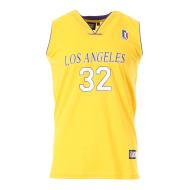 Los Angeles 32 Maillot de basket Jaune Homme Sport Zone pas cher