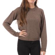 Pull Marron Femme Vero Moda Storm pas cher