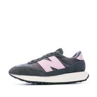 WS237 Baskets Grise/Violet Femme New Balance vue 6