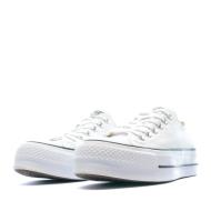 Baskets compensées blanches femme Converse All Star vue 5