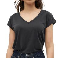 T-shirt Noir Femme Vero Moda 10247666 pas cher