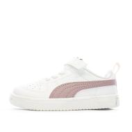 Baskets Mauve/Blanche Fille Puma Rickie