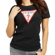 T-shirt Noir Femme Guess Tatiana pas cher